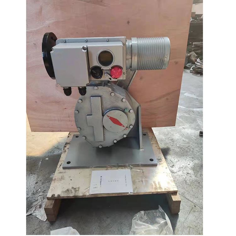 B+RS600F 105HG, 6000Nm quarter turn electric actuator is ready