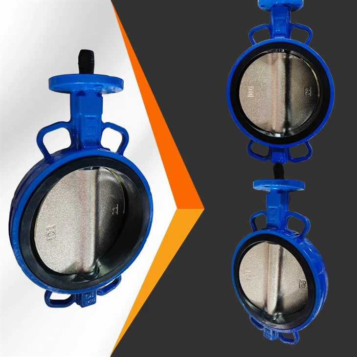 D71X Ductile Iron Flow Cut Off Butterfly Valve