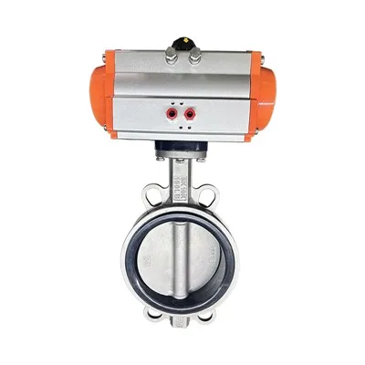 5K 10K Spring Return actuator Butterfly Valve