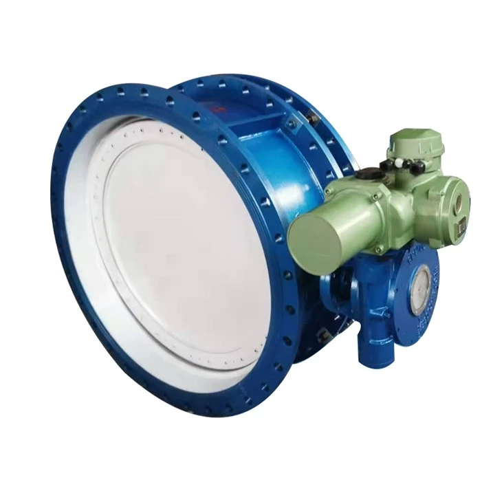 Electric Soft Seal Rotary Damper Butterfly Valve