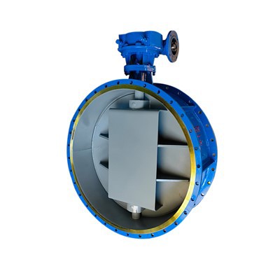 DN2300 Wcb วาล์วแดมเปอร์แบบแมนนวลสามตัว
